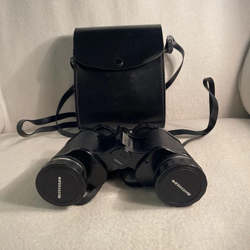 Vtg Othman’s Binoculars 7x35 Wide Angle Coated Optics Light Weight W/ Case
