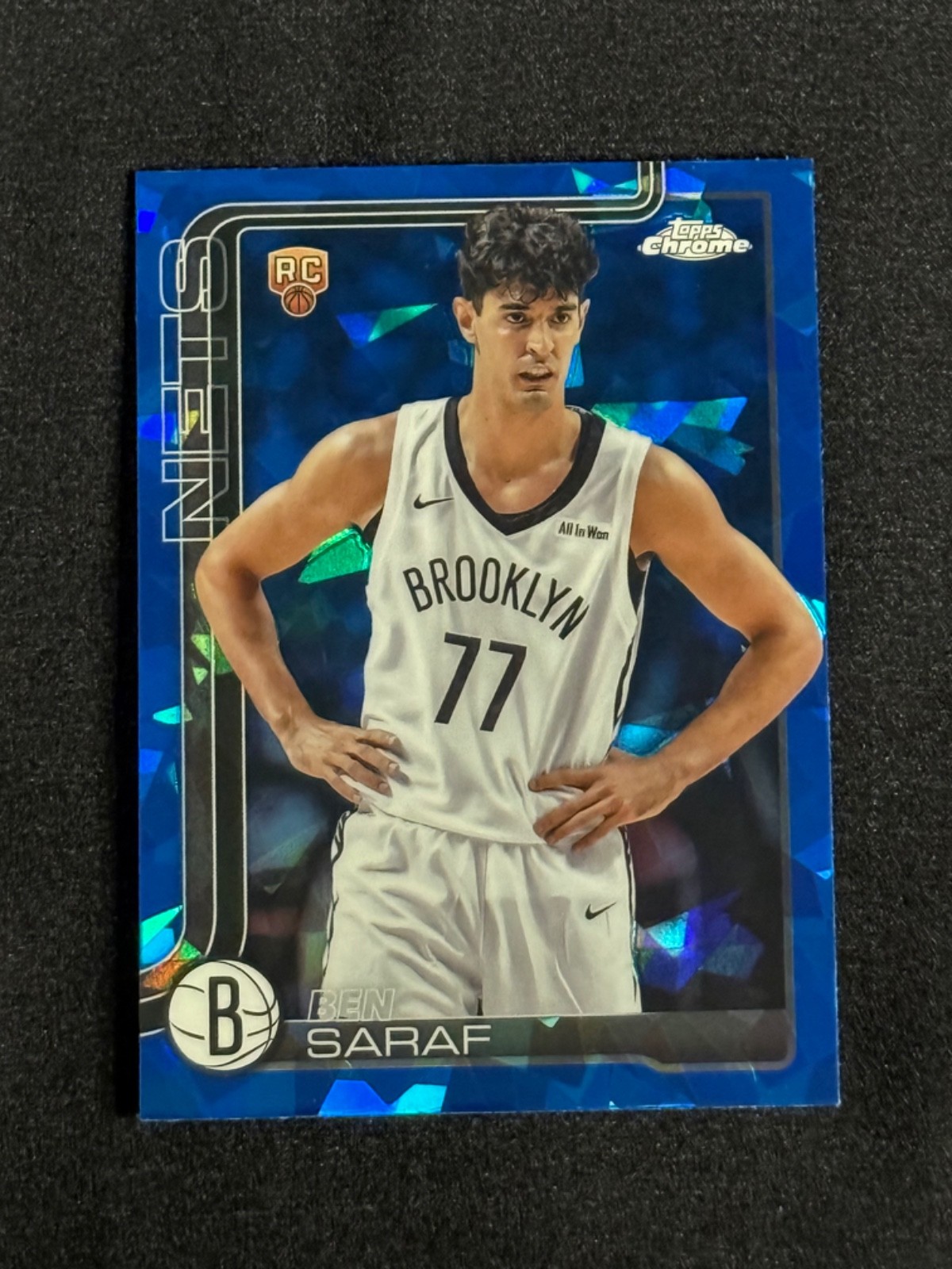 2025-26 TOPPS CHROME SAPPHIRE BEN SARAF #276 RC