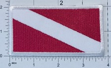 PADI Professional Association of Diving Instructors Flag Patch New A738