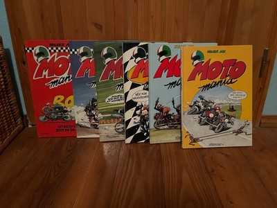 Motomania - Band 1- 6 -- Holger Aue -- v.a. 1. Auflage -- Eichborn & Lappan