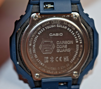 Casio G-Shock GAB2100-2A (5689) Tough Solar Blue CASIOAK Men's
