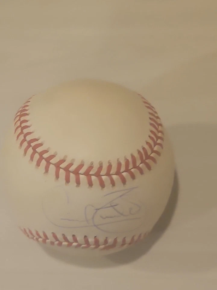 Cecil Fielder signed baseball autographed american league ball auto Yankees Al 1 - Image 2 of 4