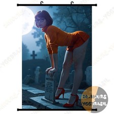 Anime Game Poster Moon Night HD Wall Scroll Painting Decor 60x90cm