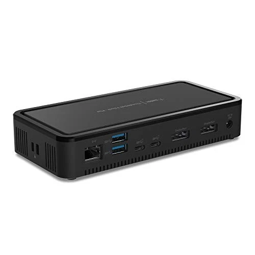 BELKIN THUNDERBOLT 3 DOCK PLUS THUNDERBOLT 3 CABLE - USB-C HUB - 8-IN-1 - BLACK - Image 2 of 4