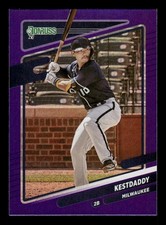 2021 Donruss #82b Keston Hiura 