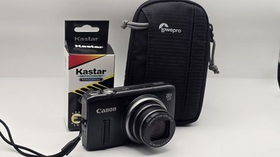 Canon PowerShot SX260 HS 12.1MP Digital Camera - Black (SX260HS)
