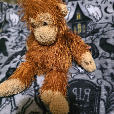 Ty Punkies Shell Monkey Beanbag Plush 2002 Retired Vintage Age 3+