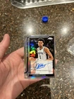 Victor Wembanyama Topps Chrome Refractor On Card Auto 2025-2026 Spurs TCA-VW