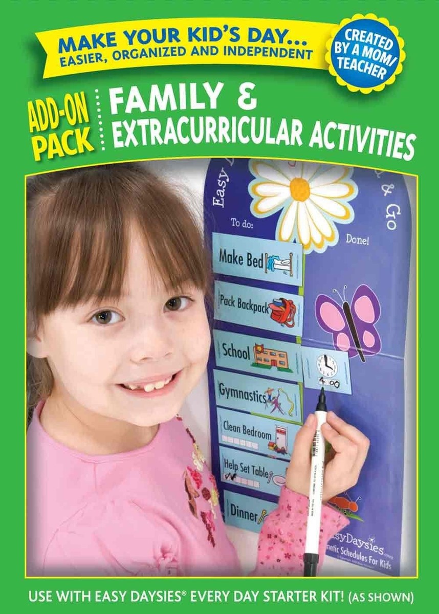 Easy Daysies Family & Extracurricular Activities Add-On Pack [CTP1865]