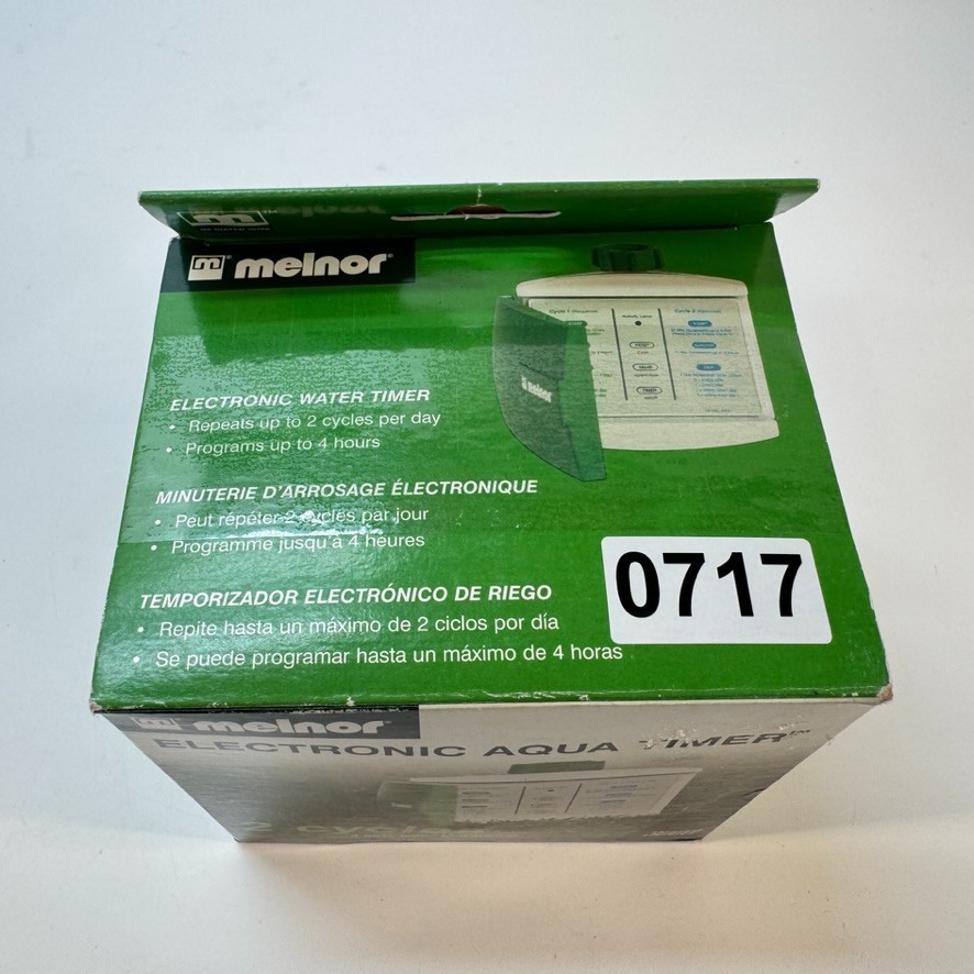 Melnor 3000 Electronic Aqua Timer New In Original Box 2 Cycles Per Day NIB