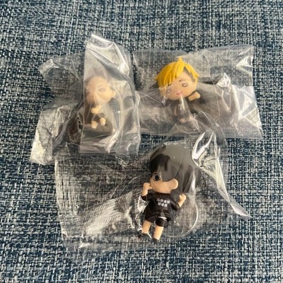 Haikyuu Gashapon Figurenset Kageyama Akaashi Miya Atsumu ungeöffnet 3 Stück