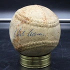 Hank Aaron Signed Vintage Rubber Baseball Autograph ZJ19738