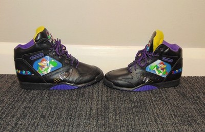 Vintage Super Mario High Top Sneaker *Hologramm* schöne Qualität, super Zustand