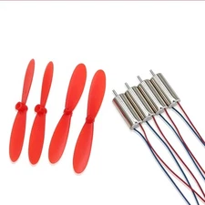 Versatile DIY Helicopter Motor Set Mini Coreless DC Motor 7mm*16mm 4PCS