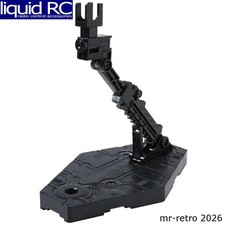 BanDai 2012563 Action Base 2 Display Stand for 1/144 Scale Models Black