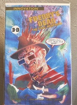 Innovation Freddy's Dead: The Final Nightmare #1 3-D Freddy Krueger Horror Good