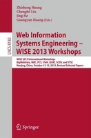 Web Information Systems Engineering - Wise 2013 Workshops Zhisheng Huang