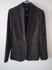 Vintage Classiques Entier Tweed Black with white Blazer-Size 4