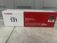 Canon OEM 6272B001AA 131 Black Genuine Laser Toner for imageCLASS MF624C/MF628C