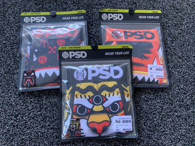 PSD Herren Boxershorts in Größe M oder L - Original 23£