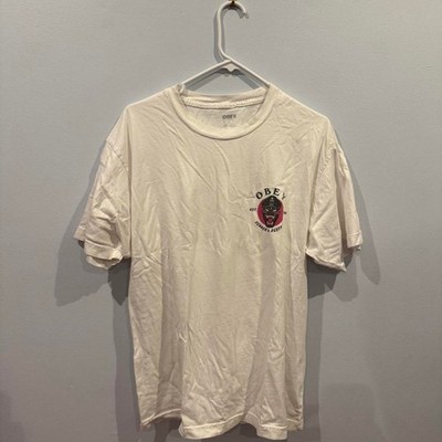 Obey search destroy graphic tee tshirt