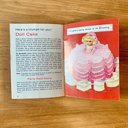 Vintage Betty Crocker Recipe Booklets Pamphlets Cookbook Lot of 4 1930-70s - Foto 18 di 18