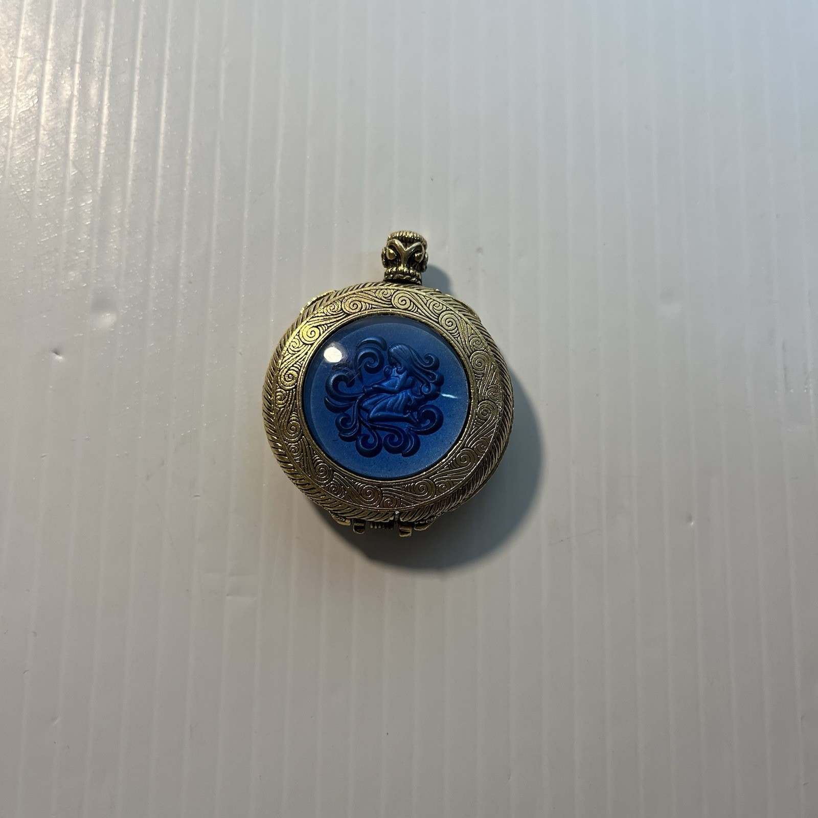 Vintage Max Factor Aquarius Solid Perfume Compact… - image 7