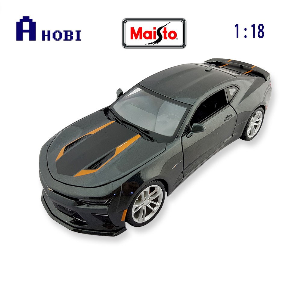 Maisto 1/18 ミニカー5台セット Maisto 1:18 Scale 2017 Chevrolet Camaro 50th Anniversary Diecast