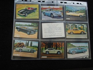 ONE COMPLETE SET TRADE CARDS SANITARIUM WORLD OF FAST CARS