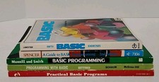 Vintage BASIC Programming Books Lot 5 Schaum Spencer Lamotter Murrell