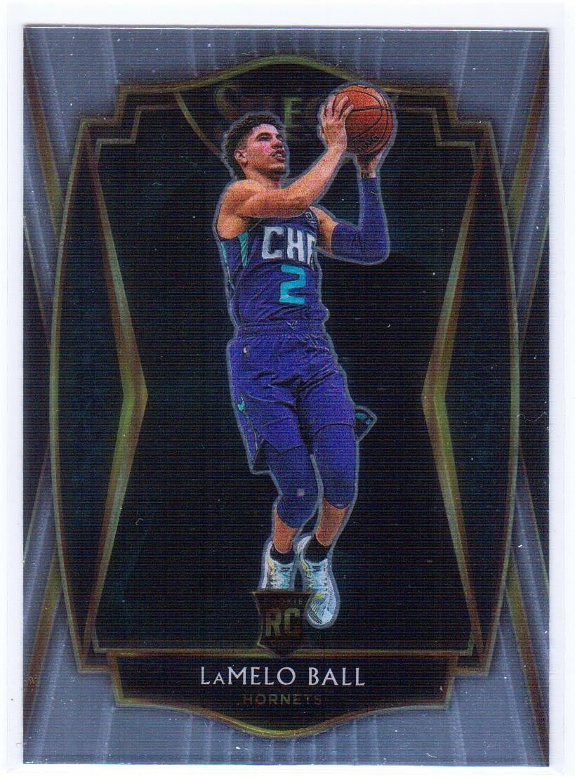 LaMelo Ball RC 2020-21 Panini Select Premier Level Rookie Charlotte Hornets