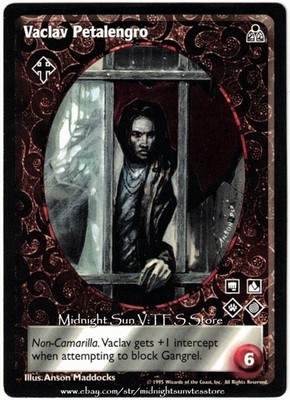 Vaclav Petalengro Ravnos Dark Sovereigns V:TES VTES Vampire CCG