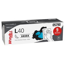 PowerClean L40 Cloths Extra Absorbent Wipes 0...