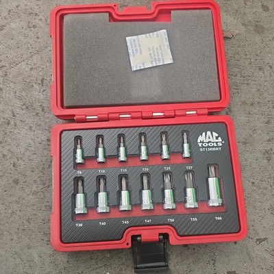 Mac Tools 13-teiliges Advanced Star Drive Set (ST13RBRT)