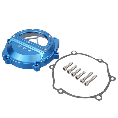 NICECNC Clutch Case Cover Clear Guard For Yamaha YZ85 2002-2023 YZ65 2018-2023 - Picture 7 of 10