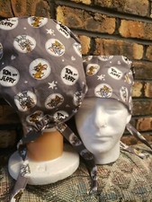TOM AND JERRY Handmade SURGICAL SCRUB CAP