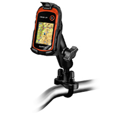 RAM Motorcycle/Bicycle Handlebar Mount for Garmin eTrex 10, 20, 30