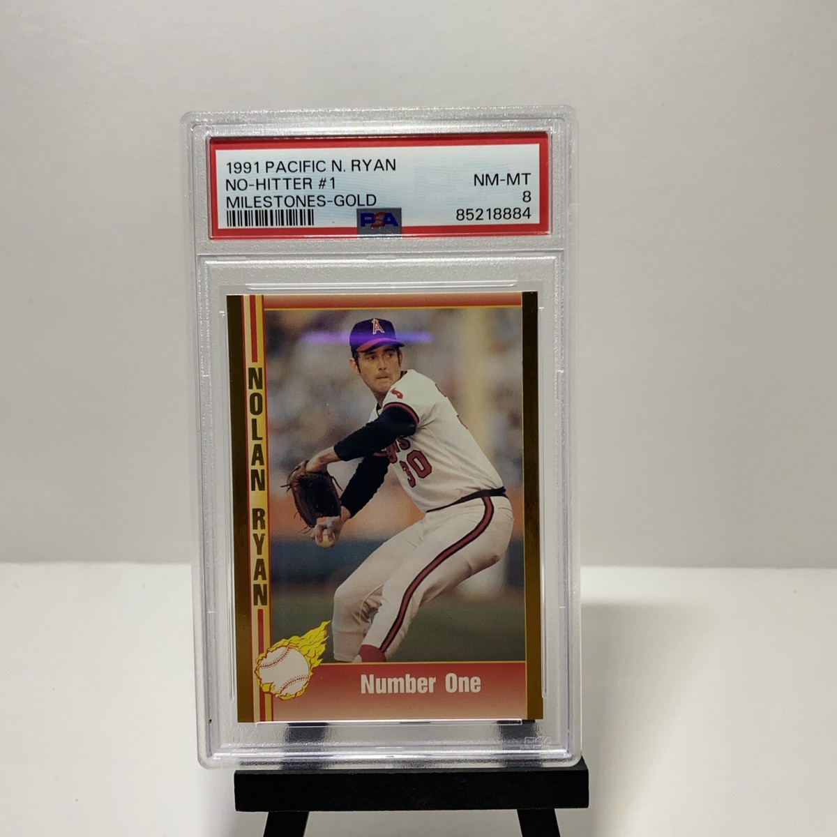 1991 Pacific Nolan Ryan card 1st No-hitter “Number One” Gold chase