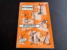 Brighton Hippodrome Variety Theatre Programme - w/c October 22nd 1956