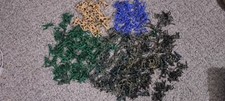 Plastic Army Men Soldiers 277 Piece Lot Vintage.