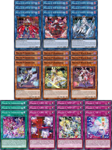 Maliss Complete Deck Core 30 Yu-Gi-Oh! Crossover Breakers CRBR-EN PREORDER - Foto 2 di 2