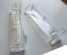 Vertical Blind Clear Valance Corners Qty 4