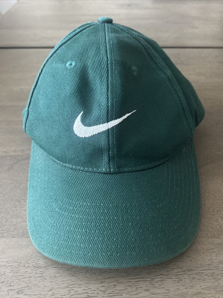 帽子 90s NIKE onbre check pattern hat Vintage 90s Nike Hat Black Tag Swoosh Check Cap Gym Sport