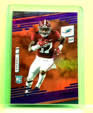 Jaylen waddle 2021 prestige xtra points SP /149 purple parallel rookie card