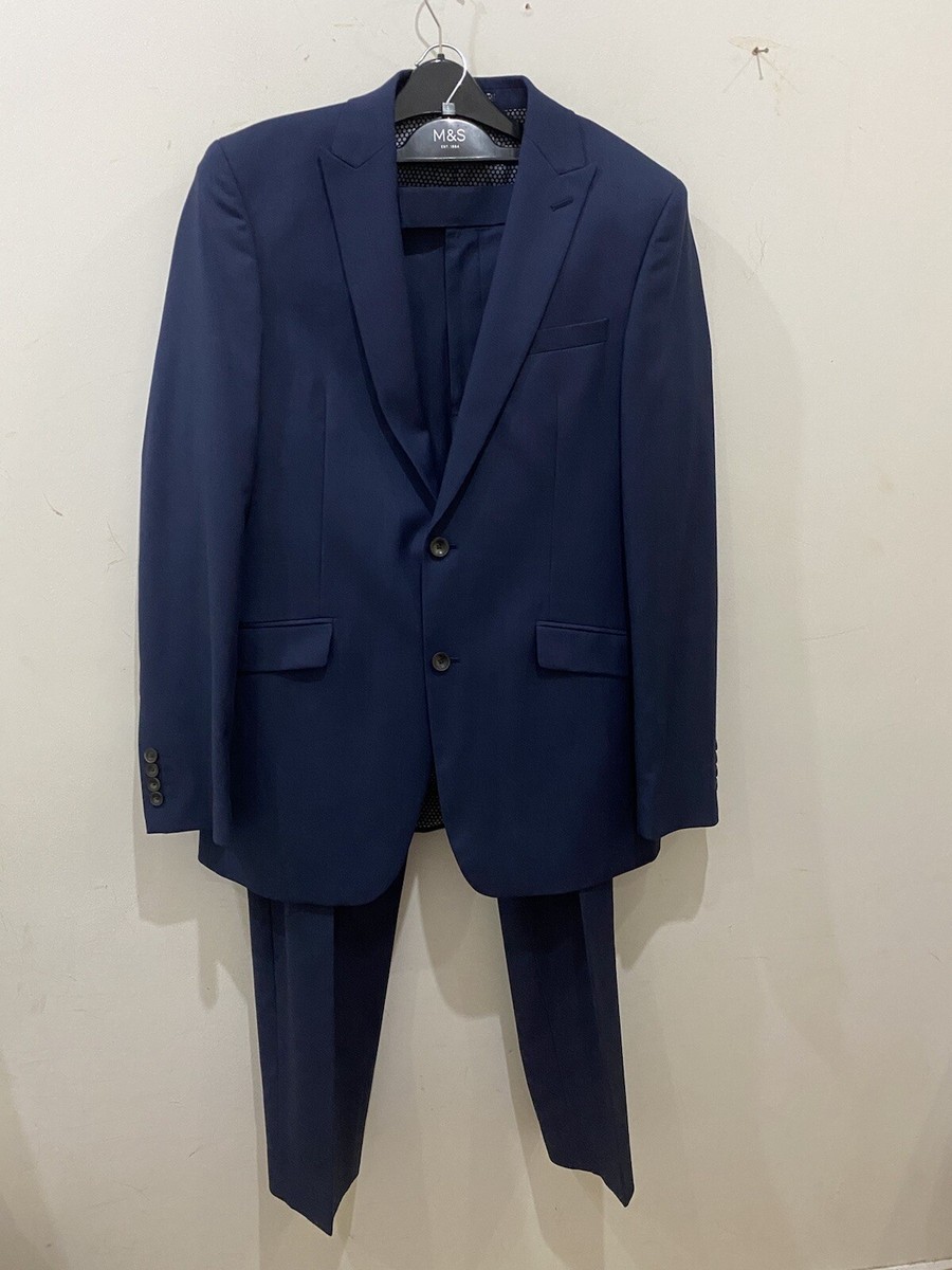 Size 40 Jacket And Size 36 Trousers Marks And Spencer Men's Suit