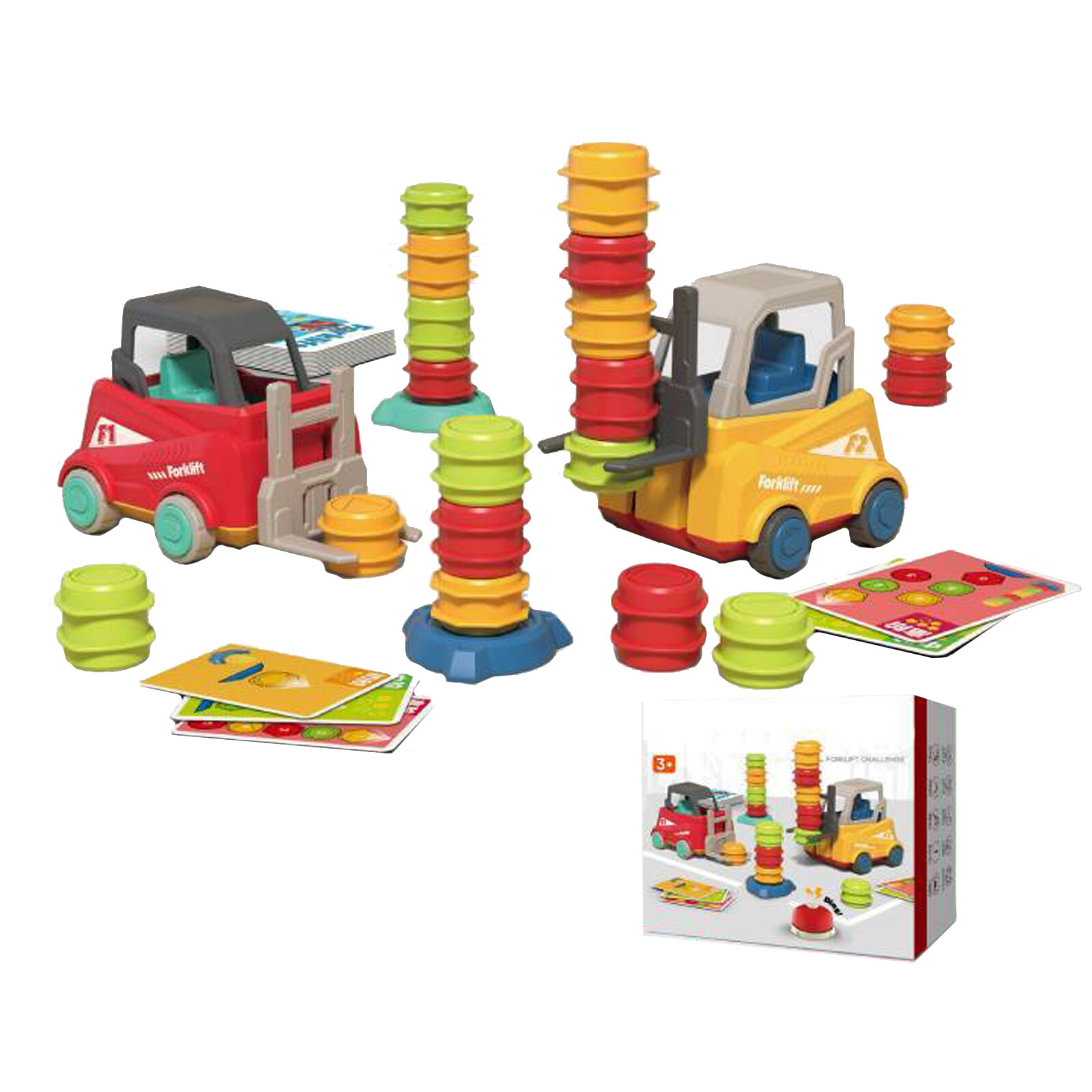 Forklift Transport Game Forklift Frenzy 2Player Stack & Matching