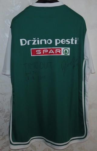 CANOTTA SHIRT TRIKOT MAILLOT TANK BASKETBALL BASKETBALL SLOWENIEN SLOVENIJA SIGNIERT - Bild 4 von 10