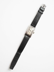 Omega T17 Art Deco Tank Watch with Omega Leather Band | eBay