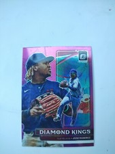 2022 Panini Donruss Optic - Diamond Kings Pink Prizm #7 Jose Ramirez (JGA)