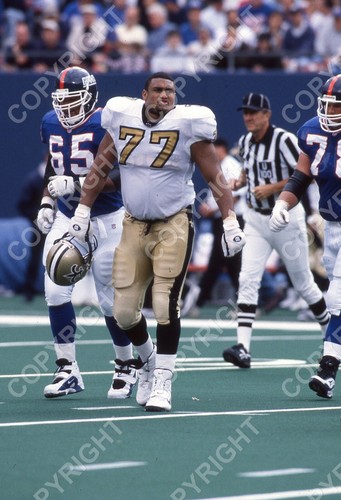 WILLIAM ROOF - NEW ORLEANS SAINTS - Vintage 35mm Football  Negative/Slide  6.24a